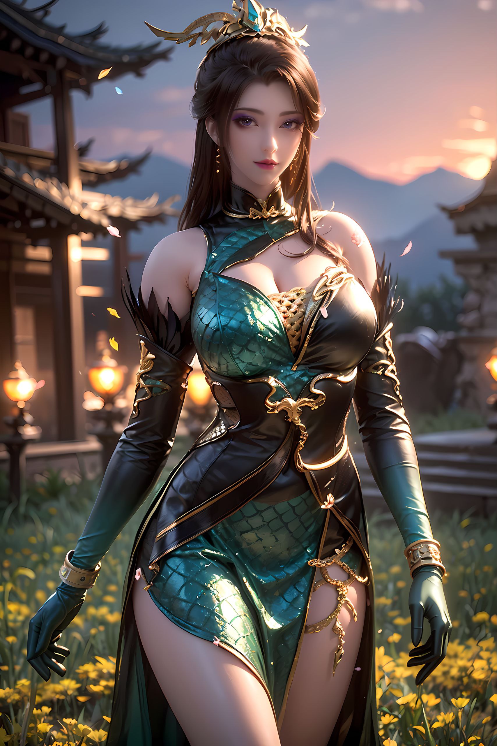 的黄色